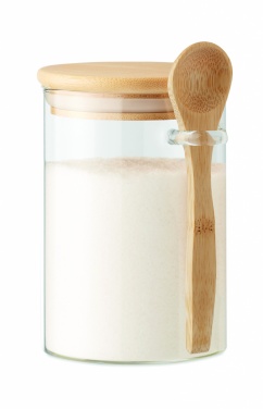 Logo trade reklaamkingi pilt: Klaaspurk lusikaga 600 ml