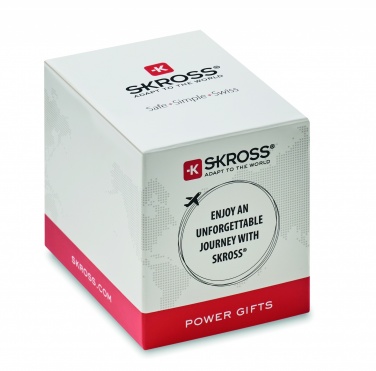 Logotrade reklaamkingituse foto: Skross Euro USB laadija (2xA) 12W