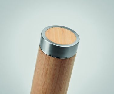 Logo trade firmakingi pilt: Bambusest topeltseintega termos 400ml