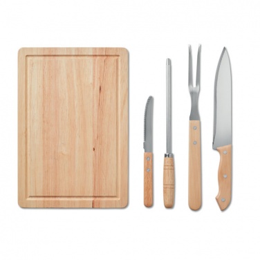 Logotrade reklaamtooted pilt: Komplektis 4 BBQ grillimistarvikut