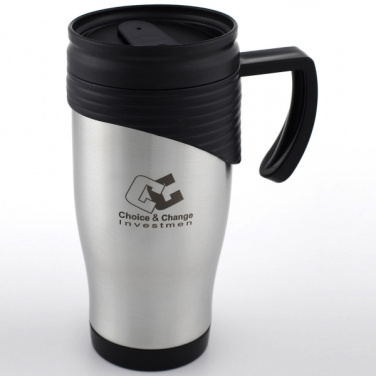 Logotrade ärikingitused pilt: Roostevabast terasest termotass EL PASO 400 ml