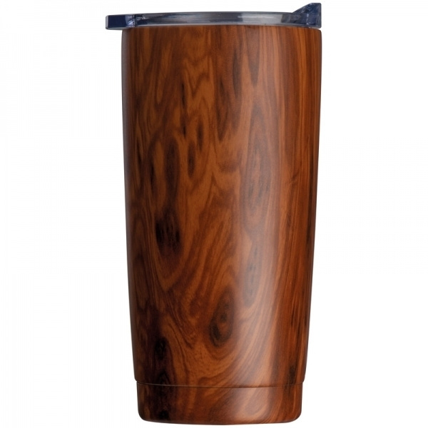 Logo trade meene pilt: Puidust välimusega roostevabast terasest kruus COSTA RICA 550 ml