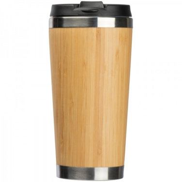 Logo trade reklaamkingitused foto: Roostevabast terasest kruus BAMBOOGARDEN 400 ml