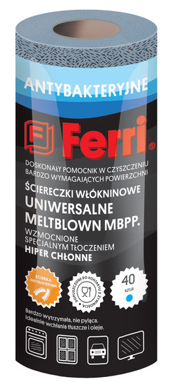 Logo trade reklaamtoote pilt: Super MELTBLOWN mittekootud puhastuslappidega rull 145021200