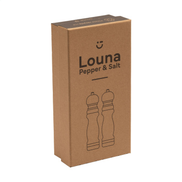 Logo trade meene pilt: Louna puidust soola- ja pipraveski