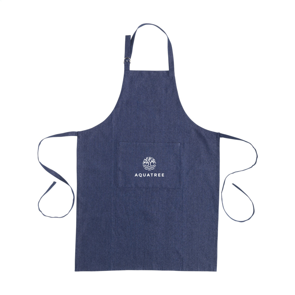 Logo trade firmakingi pilt: Põll GRS taaskasutatud denim (220 g/m²)