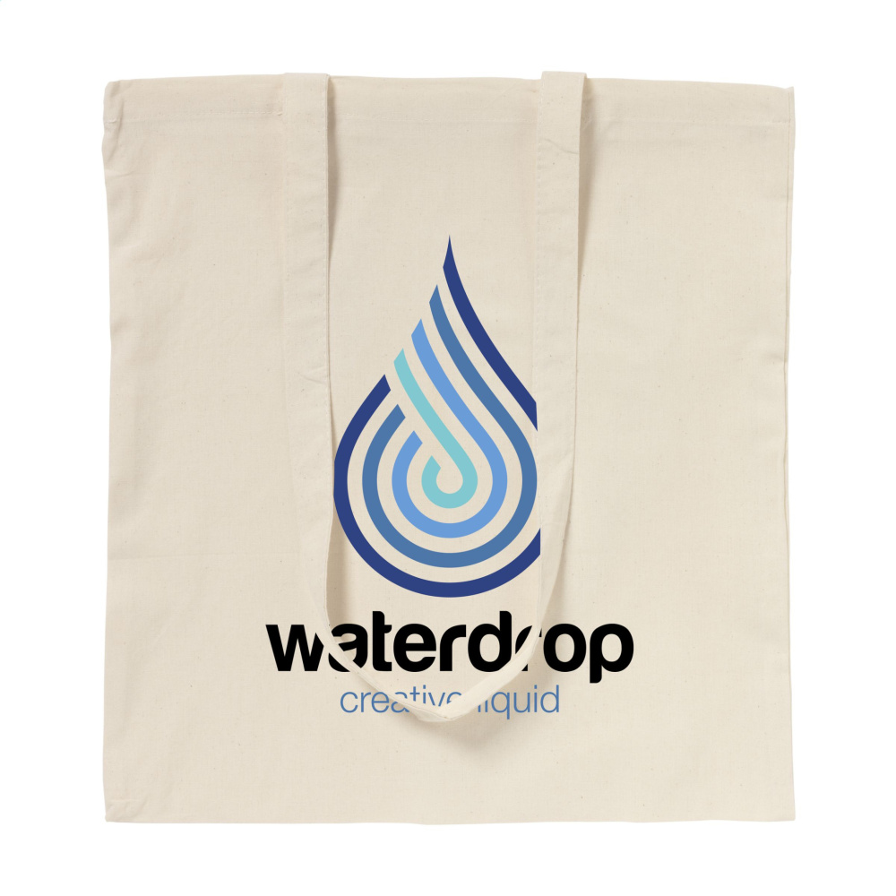 Logo trade meened foto: ShoppyBag (135g/m²) pikkade sangadega puuvillane kott