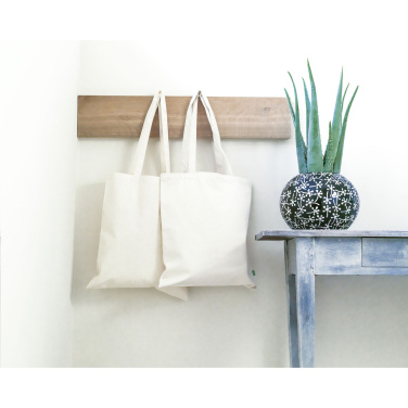 Logotrade meene foto: Orgaanilisest puuvillast GOTS Shopper kott (140 g/m²).