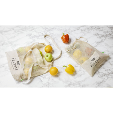 Logotrade firmakingituse foto: Natura Organic Mesh Shopper (180 g/m²) ostukott