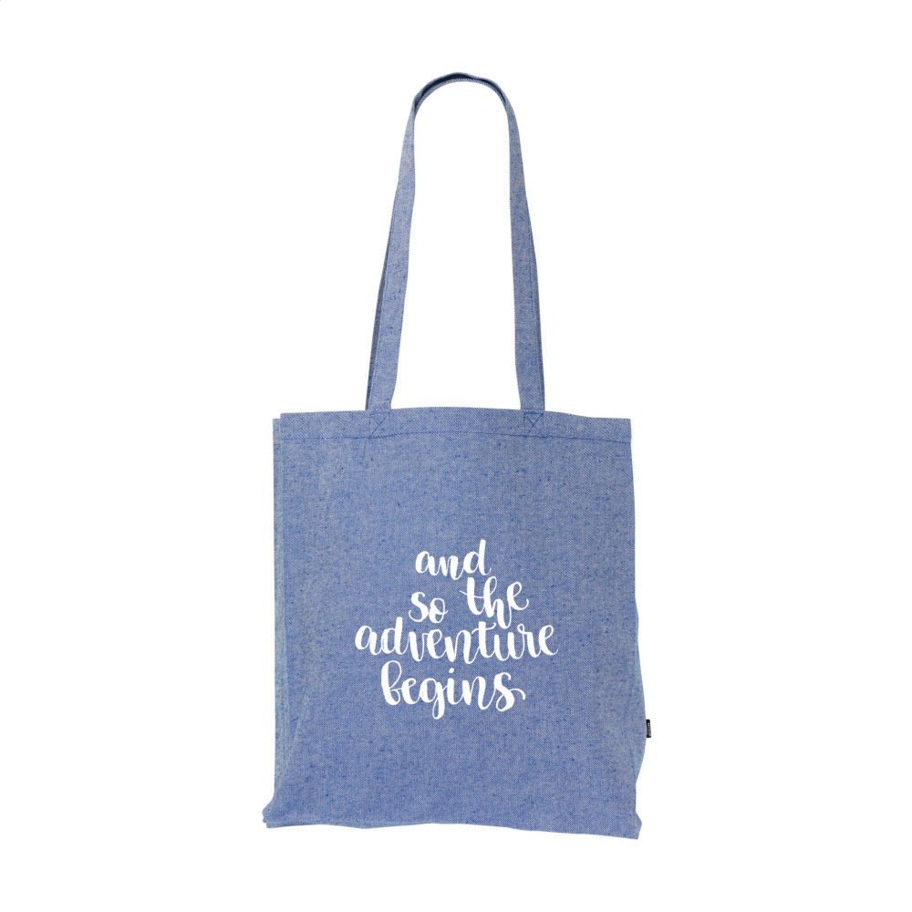 Logo trade reklaamkingituse pilt: Melange Shopper GRS taaskasutatud lõuendist kott (280 g/m²).