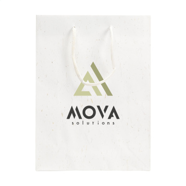 Logotrade reklaamkingi foto: Õlgkiududega taaskasutatud Leaf It Bag (180 g/m²) M