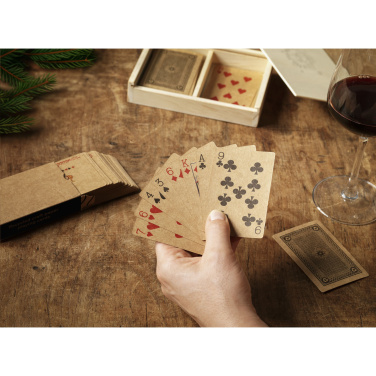 Logo trade ärikingi pilt: Taaskasutatud mängukaardid Double X-Mas