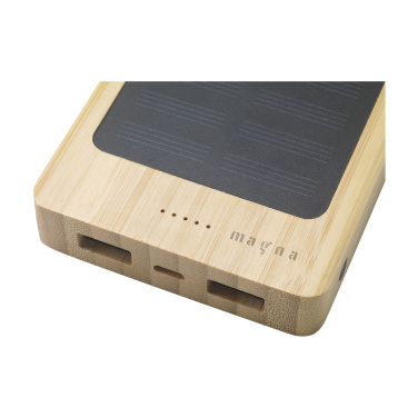 Logo trade reklaamkingituse pilt: Solar Powerbank 8000+ juhtmevaba laadija