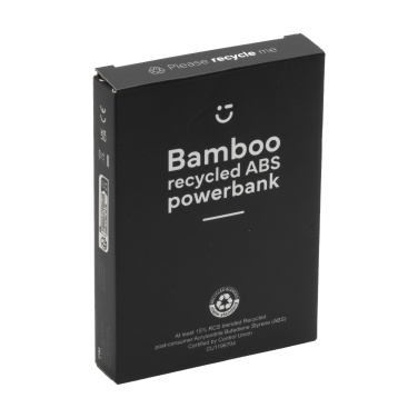 Logo trade firmakingitused foto: Boru Bamboo RCS taaskasutatud ABS Powerbanki juhtmeta laadija