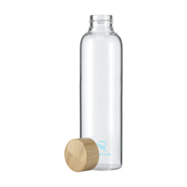 Logotrade ärikingituse foto: Senga Glass Bamboo 500 ml joogipudel