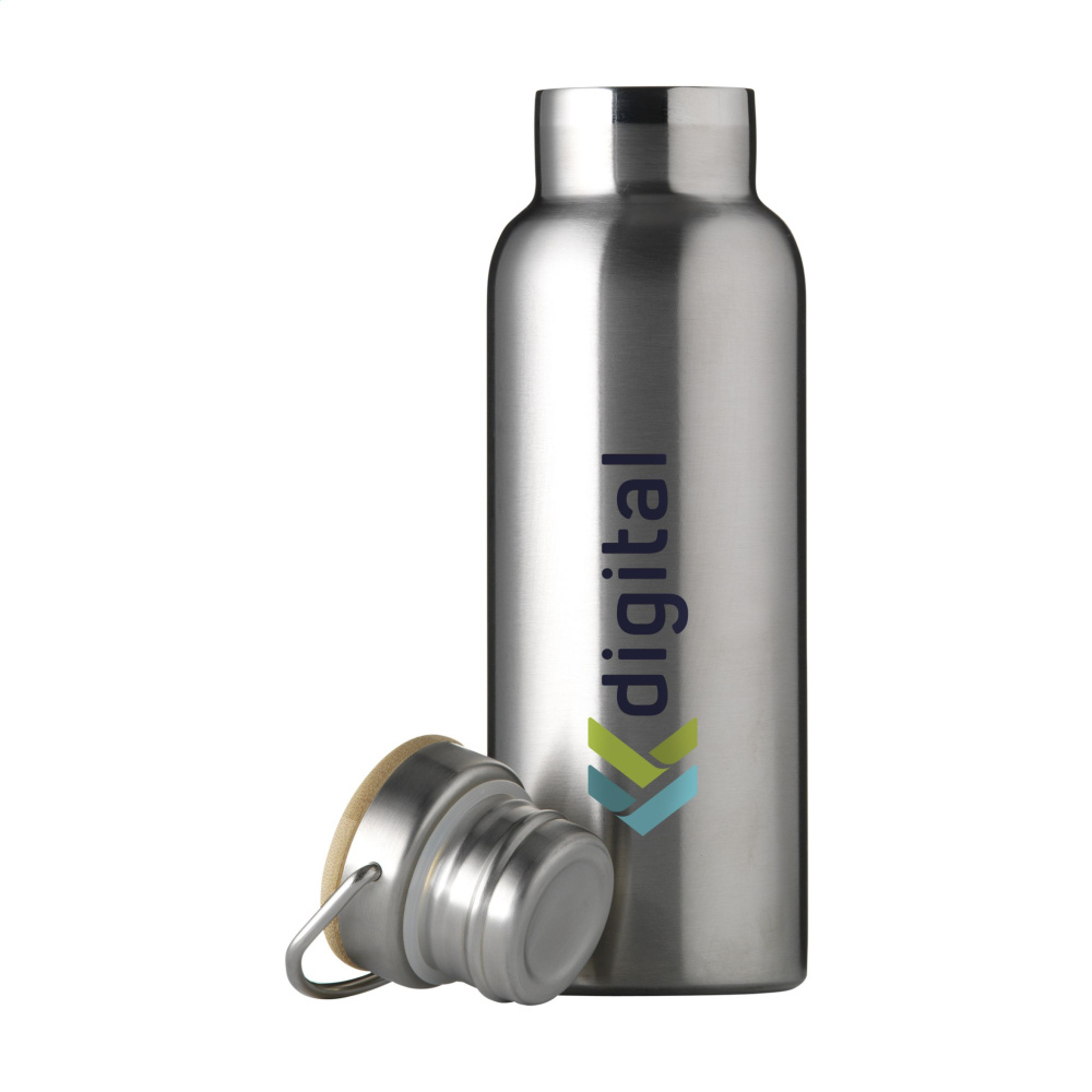 Logo trade reklaamkingid foto: Nordvik RCS Recycled Steel 500 ml joogipudel
