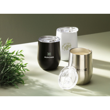 Logo trade firmakingitused foto: Huevo RCS Recycled Steel Cup 350 ml termotass