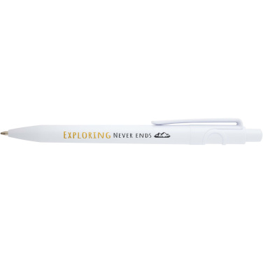 Logotrade reklaamkingid pilt: Unica taaskasutatud plastist pastapliiats (must tint)