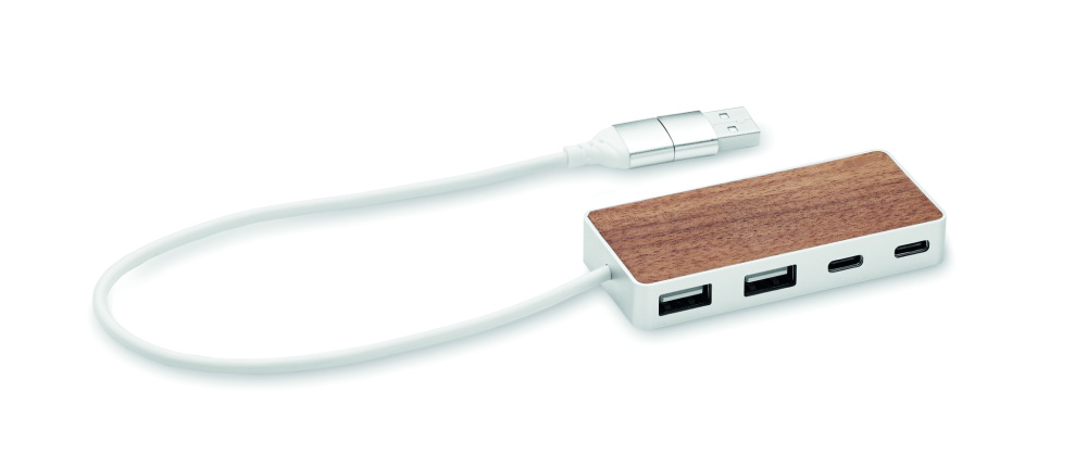 Logotrade meene foto: UBAH USB-jaotur 4 porti 27,5 cm
