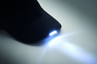 Logotrade reklaamkingid pilt: LUZCAP 5 paneeliga LED puuvillane müts 220gr/m²