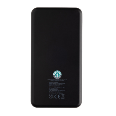Logo trade reklaamtooted foto: Boostcore RCS taaskasutatud plastist akupank 10 000 mAh USB C
