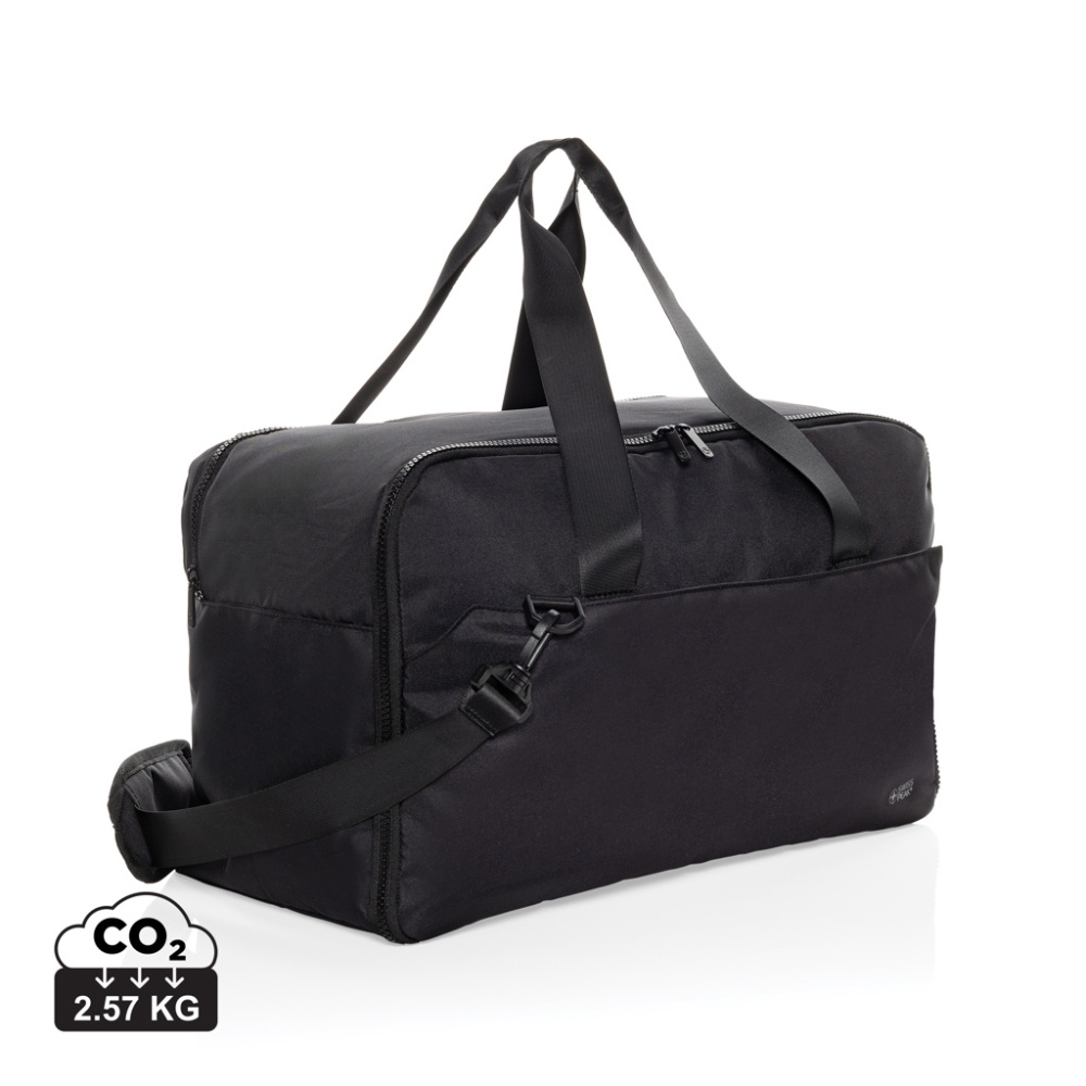Logo trade firmakingid foto: Swiss Peak Aware™ RPET 15,6-tolline sülearvuti reisikott