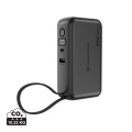 Urban Vitamin Eureka hübriid 10000mah akupank 65W, must