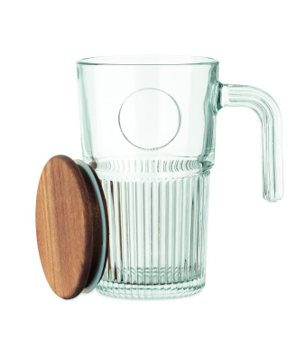 Logo trade reklaamkingi pilt: Klaasist kruus 450ml VITRIO JAR