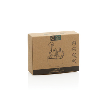 Logo trade ärikingituse pilt: Tunevo RCS taaskasutatud plastist juhtmevabad kõrvaklapid