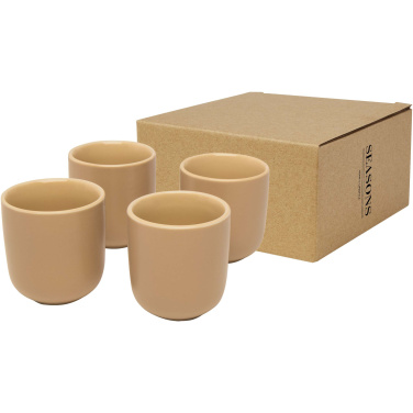 Logotrade reklaamkingi foto: 4-osaline 90 ml espressotasside komplekt