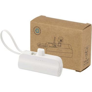Logotrade ärikingid pilt: Alnair 5000 mAh 10W C-tüüpi akupank mobiilialusega