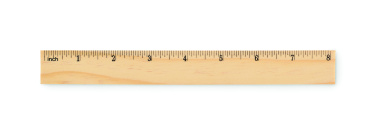 Logotrade reklaamkingituse foto: RULER20 puidust joonlaud 20cm