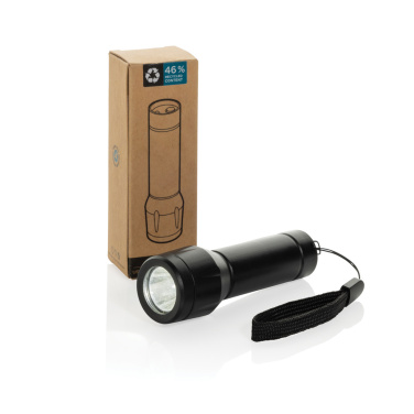 Logotrade reklaamtoote foto: Flara RSC taaskasutatud plastist USB-laetav taskulamp