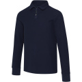 Zeus pikkade varrukatega unisex lukuga polosärk, Merevägi