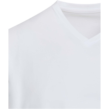 Logotrade reklaamkingid pilt: Balfour 200 g/m² lühikeste varrukatega V-kaelusega unisex OCS orgaaniline T-särk