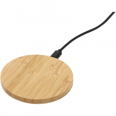Logotrade mainoslahja tuotekuva: Essence-latausalusta 5W, langaton, bambua
