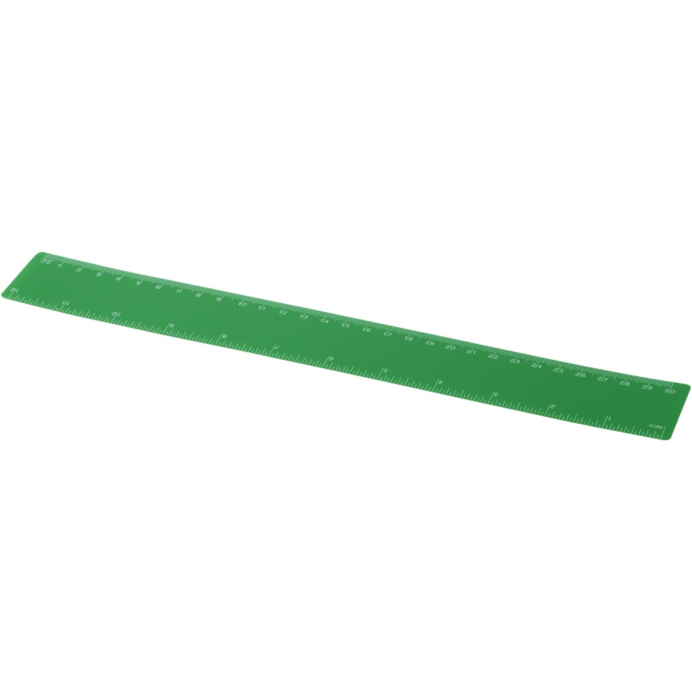 Logo trade liikelahjat tuotekuva: Rothko-viivain, 30 cm, muovinen