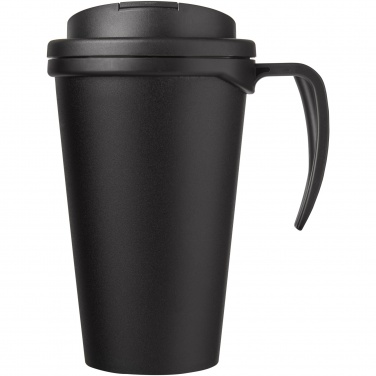 Logo trade mainostuote kuva: Americano® Grande 350 ml muki, läikyttämätön kansi