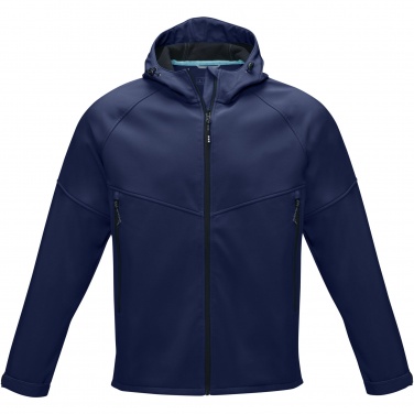 Logotrade mainostuote tuotekuva: Coltan-softshell-takki miehille, GRS-kierrätetty