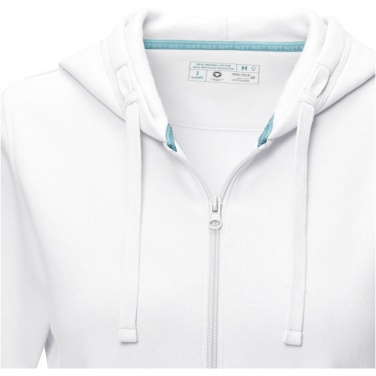 Logotrade liikelahja mainoslahja kuva: Ruby women’s organic recycled full zip hoodie