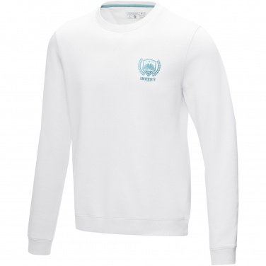 Logo trade mainoslahja ja liikelahja tuotekuva: Jasper men’s organic recycled crewneck sweater