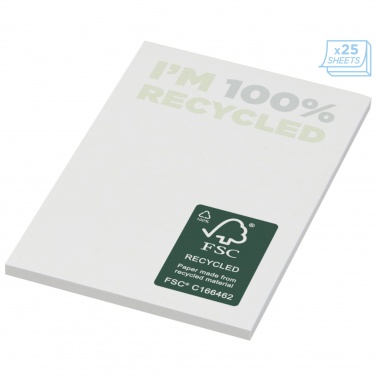 Logotrade mainostuote tuotekuva: Sticky-Mate® kierrätetyt tarralaput 50 x 75 mm