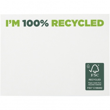 Logo trade mainoslahjat tuotekuva: Sticky-Mate®kierrätetyt tarralaput 100 x 75 mm