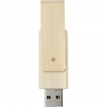 Logo trade mainoslahja ja liikelahja tuotekuva: Rotate 4 Gt bambuinen USB-muistitikku