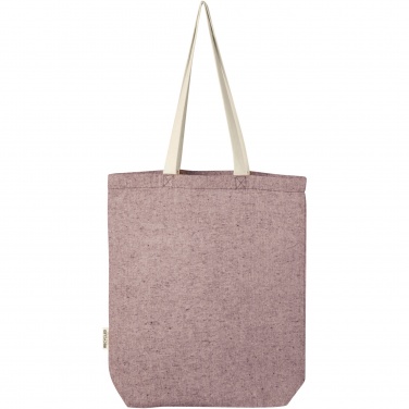 Logotrade liikelahjat kuva: Pheebs kangaskassi 150 g/m² etutaskulla, kierrätyspuuvillaa, 9 litraa