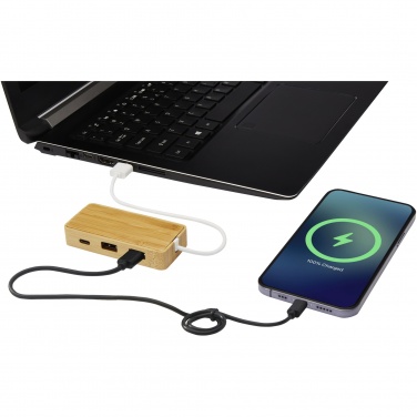 Logotrade liikelahjat kuva: Tapas USB-hubi bambusta