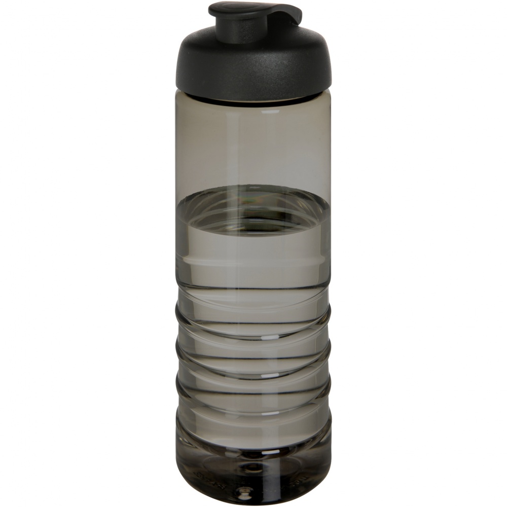 Logotrade mainoslahjat kuva: H2O Active® Eco Treble 750 ml:n juomapullo flip lid -kannella