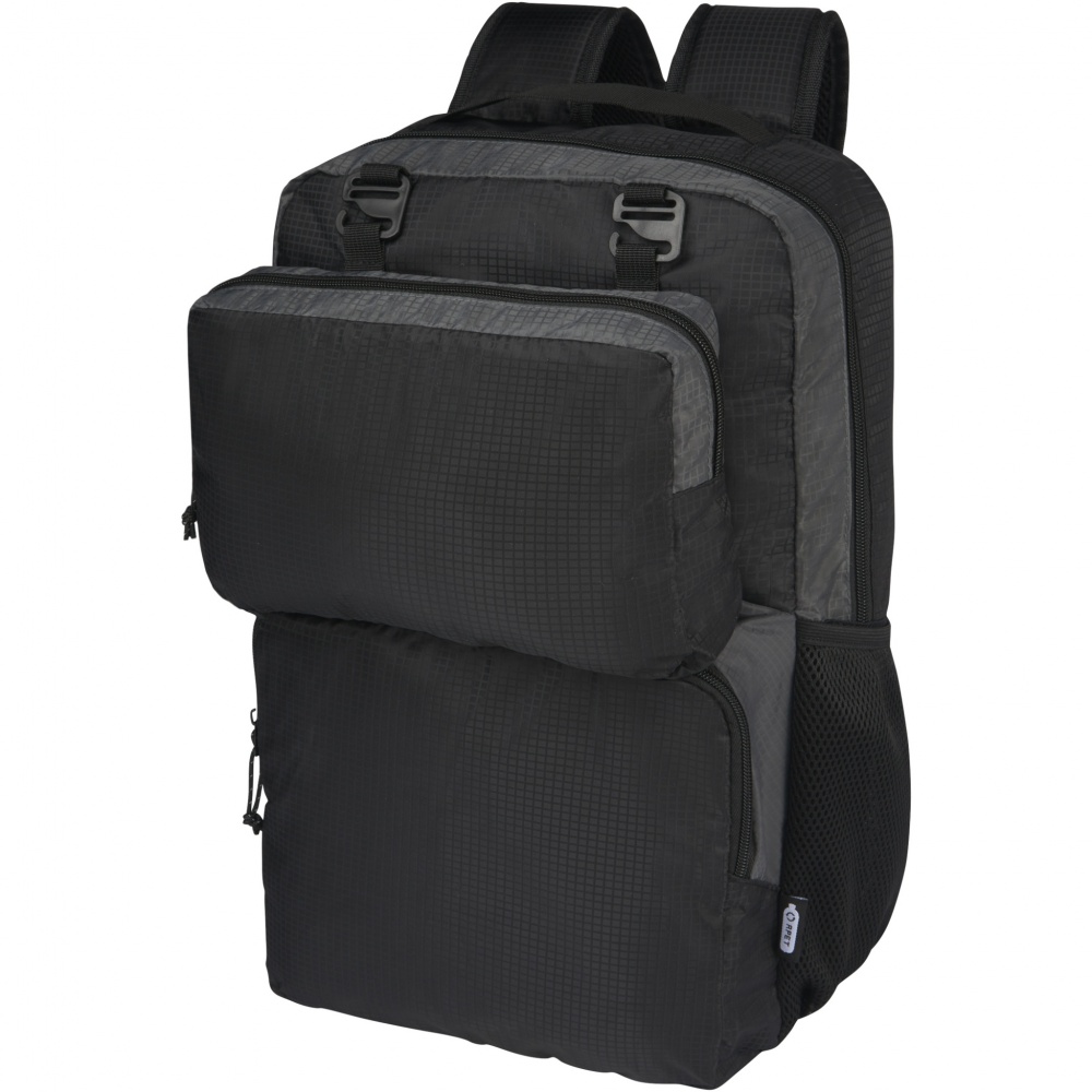 Logotrade mainoslahja tuotekuva: Trailhead 15" GRS-kierrätetty kevyt reppu kannettavalle 14 l