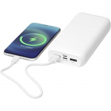 Logo trade liikelahja kuva: Electro 20 000 mAh:n varavirtalähde kierrätetystä muovista 