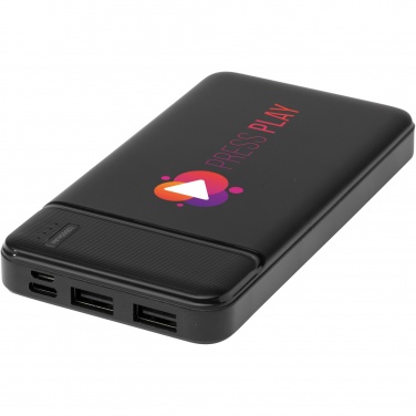 Logo trade liikelahjat mainoslahjat kuva: Loop 10 000 mAh:n varavirtalähde kierrätetystä muovista 